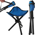 Travel Folding Camping Stool, Use Height 14" and Max Weight 210 lbs Outdoor Portable Party Chair Fishing Chair Seat for Camping Fishing Hiking Gardening and Beach Painting