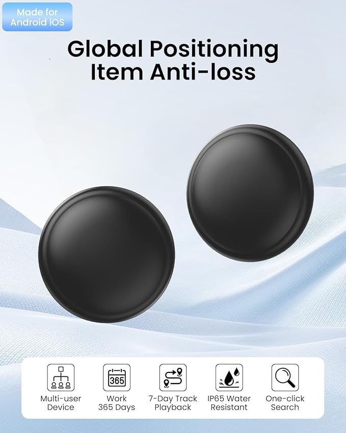 GPS Tracker Device for Car and Vehicles: Mini Hidden Magnetic no Subscription Trackers for Tracking Kids Elderly Vehicle pet - Real Time Location Track Devices no Monthly Fee for Android and iPhone