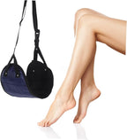 HANABASS 2Pcs Portable Airplane Foot Hammock for Travel Comfort Footrest for Long Flights Versatile Desk Foot Support for Plane Train Office Compact Travel Accessories