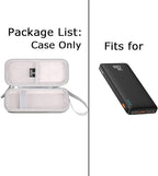 Tourmate Hard Storage Case for Baseus Portable Charger, Travel Case for 20W PD QC Power Bank Fast Charging(Only Case)