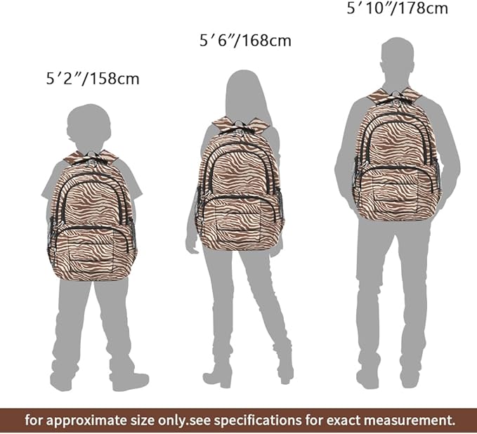 rickyh style School Backpack Travel Bag for Men & Women Lightweight College Back Pack with Laptop Compartmen