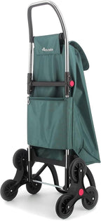 Rolser I-Max MF 6 Wheel Stair Climber Foldable Shopping Trolley - Sea Coast