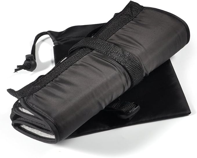Travel Footrest for Airplane Office and Commute Adjustable Portable Foot Hammock with Soft Padding for Flights Rides and Desk Use