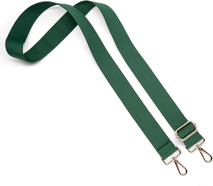 S&loyoe Thickened Solid Color Purse Straps Replacement Crossbody Bag Strap Adjustable Wide Guitar Straps for Handbags 1.5inch