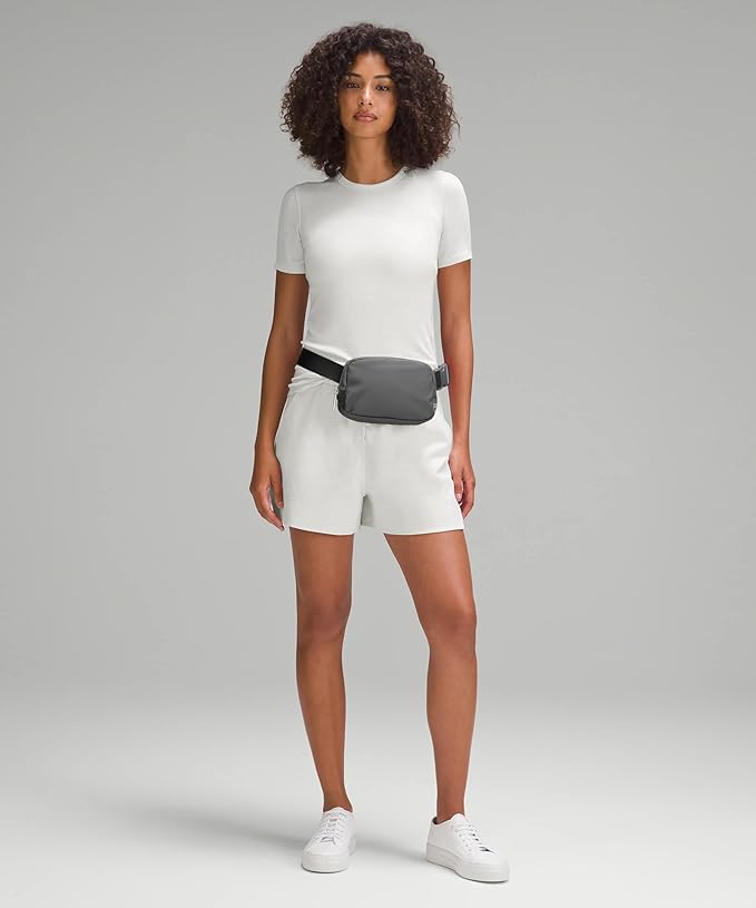 YOSHUYUKI Fanny Pack Crossbody Bag Trendy Waterproof Small Cross Body Purse for Women Men Fashion Waist Packs Mini Belt Pouch Chest Bum Hip Bag Lulu Dupes for Travel Vacation Running Dim Grey