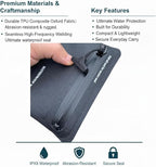 Heavy Duty Airtight Wallet Submersible Waterproof Wallet Protection for Keys, Cards