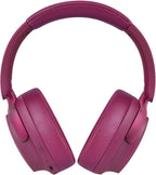 B8 Bluetooth Headphones Over Ear, 6 EQ Music Modes and 50H Playtime Deep Bass Wireless Headphones with Mic, Lightweight Folding HiFi Stereo Headset for iPad/Travel/Tablet/PC/Home Red