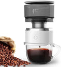 Generic BrewMatic-Smart Automatic Mini Portable Coffee Maker | Single Cup Pour Over Drip Coffee Machine with Filter for Travel, Home, Office, and Kitchen, Small