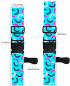 Luggage Straps for Suitcases TSA Approved Easy Pack Organized Suitcase Strap, Luggage Strap, Luggage Belt Strap, Bag Straps for Luggage. Buckle Straps Travel Accessories (Turqoise)