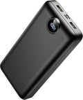 Portable Charger Power Bank 50000mAh 22.5W Fast Charging USB C Battery Bank External Battery Pack Digital Display Phone Charger with 3 Output & 2 Input for iPhone 17/16/15/14/13/12, Samsung etc Black