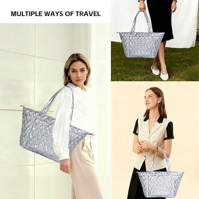 BUG Lightweight Women Laptop Tote Bag for Work, Casual Handbag for Travel Beach College Teacher