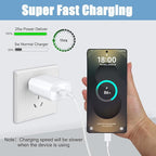 USB C Charger,25W Super Type C Fast Charging & 6.6FT USB C Charger Cable for Samsung Galaxy S26/S25/S25 Ultra/S25+/S24/S24 Ultra/S24+/S23/S23 Ultra/S23+/S22/S22 Ultra/S22+/S21/S21Ultra/S20/Note 10/20