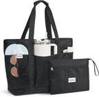 G4Free Beach Bag,Waterproof Beach Tote Pool Bags for Women,Compatible with Cup,Foldable for Weekender Travel