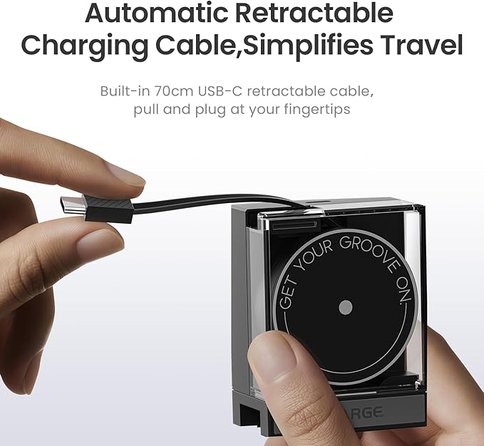 Sharge Flow Mini 2 Power Bank& 65W Retractable Charger Bundle