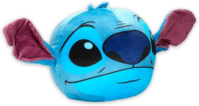 Disney Stitch Picnic Blanket and Pillow Set - Bundle Picnic Blanket, Pillow, Stickers, More | Lilo and Stitch Travel Accessories for Kids