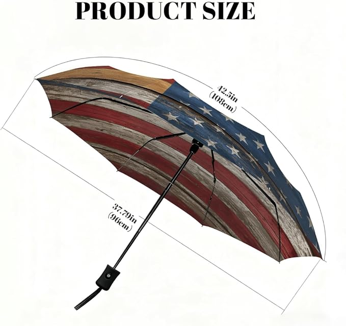 Auto Open Close Umbrellas for Rain and Sun,Folding Windproof Travel Umbrella Summer Pink Flamingos Artwork for Women Men