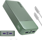 JUOVI Portable Charger 65W Power Bank 20000mAh Compact USB C Laptop Power Bank Fast Charging Battery Pack for Laptop MacBook Dell XPS iPad Tablet Steam Deck iPhone 17/16/15/14 Series Samsung and More