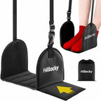 1 Pack - Foot Hammock for Plane Travel, Portable Airplane Foot Hammock with Memory Foam and Hardboard, Airplane Travel Essentials