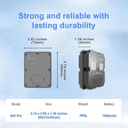GPS Tracker for Vehichles, up to 7 Months Long Battery Life, Real Time Tracking, Unlimited Distance, Strong Magnetic,IP67 Waterproof 4G Tracker Device for Vehicles Cars Motorcycle, Subscription Needed