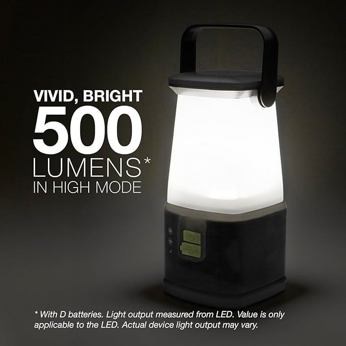 ENERGIZER WeatheReady LED Camping Lantern PRO-360, IPX4 Water Resistant Tent Light, Ultra Bright Battery Powered Lanterns for Camping, Outdoors, Emergency Power Outage