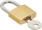 Juvale Luggage Locks with Keys - Mini Lock for Diaries & Jewelry Boxes - Travel Security for Suitcases & Bags - 12 Pack, 0.7 x 1.2 x 0.25 in, Gold & Silver