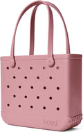 BOGG BAG Medium Tote – 15” x 12.5” x 5” – Durable, Washable, Tip-proof – Beach, Pool, Boat, Work, Sports (Blushing)