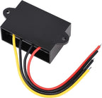 DROK Boost Buck Converter 9V-36V to 12V 3A 36W Plastic Shell Waterproof Auto Step Up Down Voltage Regulator 12V Volt Transformer for Car Audio Solar Power System LCD Television LED Display Screen