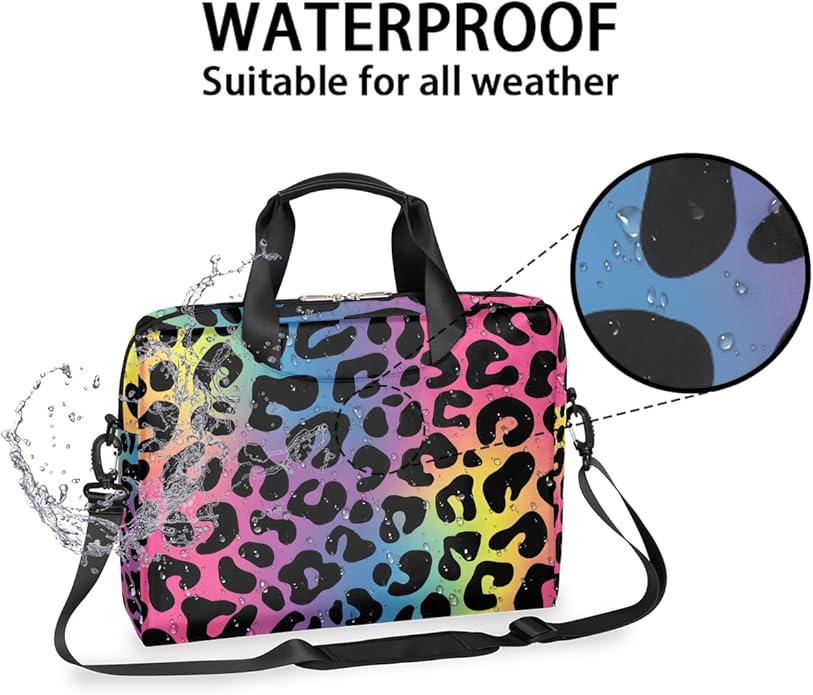 Cute Laptop Shoulder Bag for Women Men, Computer Laptop Bag Laptop Sleeve Case Laptop Satchel Briefcase Carrying Bag QA-1