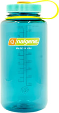 Nalgene 32 oz Wide Mouth Water Bottle | BPA-Free, Durable & Leak Proof, Lightweight Bottle for Hiking & Gym, Work & Travel