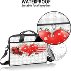 Laptop Shoulder Bag for Women Men, Waterproof Computer Case Messenger Bag Briefcase for Business Office Travel