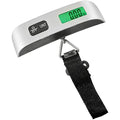 Portable Electronic Scale, Handheld Digital Luggage Weight Scale with 110 lbs/50 kg Capacity, 0.1 lb/10 g Precision, LCD Backlight Display for Travel, Fishing, Shopping, Home Use