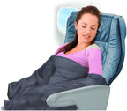 Cloudz Fleece Travel Blanket - Blue