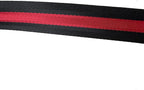 MAGARROW 1.5" Utility Luggage Straps with Buckle Adjustable, 4-Pack (RED/Black, 1.5 in x 3.2 ft)