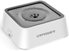 URPOWER 2.5L Dog Water Bowl 85oz Large Capacity Dog Bowls No Spill Pet Water Dispenser for Messy Drinkers Splash Proof Slow Feeder Vehicle Carried Travel Bowl for Dogs, Cats &Pets