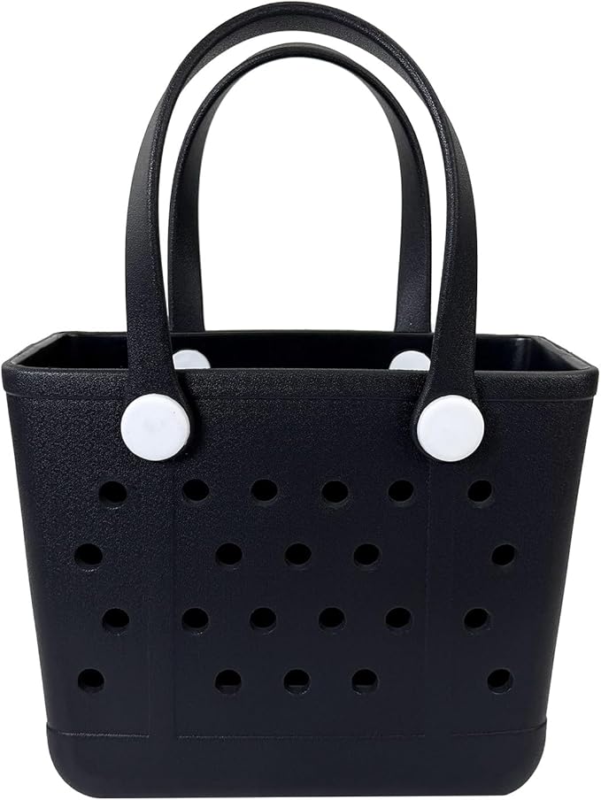 Lightweight Extra large Rubber Beach Bag Small mini Tote Bag for Gym Waterproof medium Open Handbag for Pool Sports