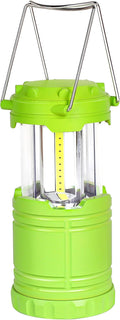 1-Pack LED Green Camping Lanterns, Portable Camping Lights, Outdoor Handled Lamps, Essential Emergency Lights for Power Outages, Hiking, Hurricane