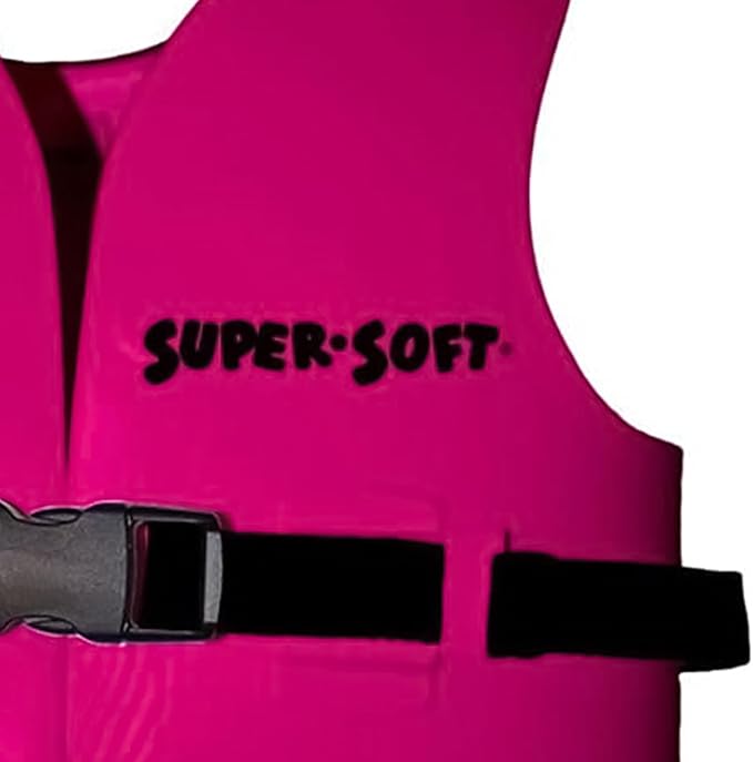 TRC Recreation Super Soft Child Life Jacket USCG Approved Vinyl Coated Foam Swim Vest for Kids Swimming Pool and Beach Gear