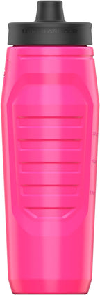 Under Armour 32oz Sideline Squeeze Bottle Hot Pink