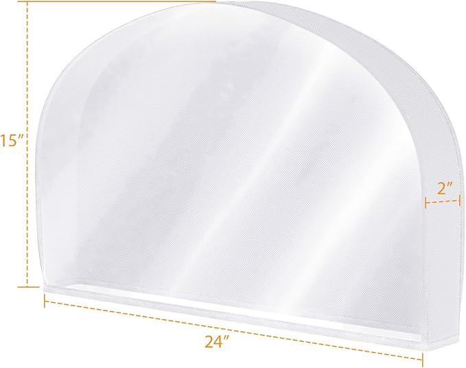 Shoulder Covers for Hanging Clothes (Set of 10) Breathable Garment Dust Covers Clothes Protectors Covers for Closet with 2" Gusset for Suit, Coats, Jackets, Dress