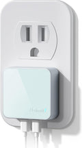 Nekmit Dual Port USB C Wall Charger, 40W PD Fast Charging USB C Wall Plug Adapter, Flat Thin Slim Charger Block for iPhone 17/17 Pro/17 Pro Max, Galaxy, MacBook Air, iPad, AirPods and More