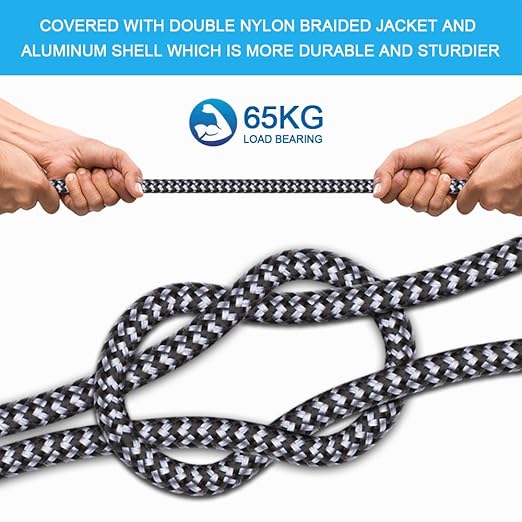 TAKAGI for iPhone Charger, [MFi Certified] Lightning Cable 3PACK 6FT Nylon Braided USB Charging Cable High Speed Transfer Cord Compatible with iPhone 14/13/12/11 Pro Max/XS MAX/XR/XS/X/8/iPad(Black)
