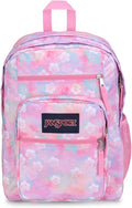 JanSport Laptop Backpack - Computer Bag with 2 Compartments, Ergonomic Shoulder Straps, 15” Laptop Sleeve, Haul Handle - Book Rucksack - Neon Daisy | 2 Compartments