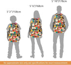 rickyh style School Backpack Travel Bag for Men & Women Lightweight College Back Pack with Laptop Compartmen