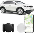 GPS Tracker for Vehicles, 1PCS Real Time Tracker Device for Vehicles Work with Find My (iOS Only), Magnetic Car Tracker, No Monthly Fee GPS Tracker with Sound and up to 1.5X Precision Finding Range