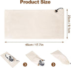 10 Pcs Single Shoe Bags for Travel,18"X9"shoe travel bag for Packing Dustproof Shoe Bag storage Sneaker Travel Bags Washable & Reusable dust bags for Boots Handbags Shoes & Toys