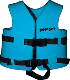 TRC Recreation Super Soft Child Life Jacket USCG Approved Vinyl Coated Foam Swim Vest for Kids Swimming Pool and Beach Gear