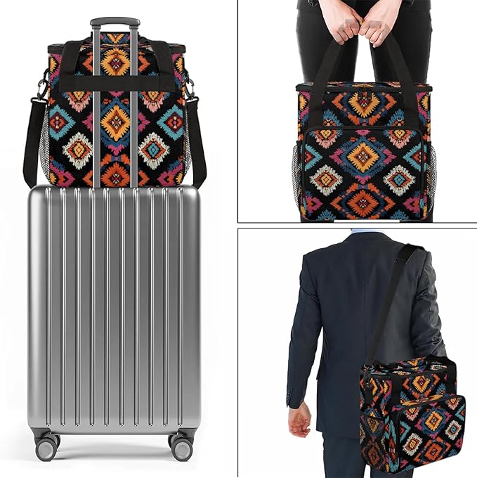 Coffee Maker Carring Bag Travel Storage Tote Bag Compatible with Keurig K-Mini or K-Mini Plus Portable Single Serve Coffee Brewer Case with Pockets for K-cup Pods(Bag Only)