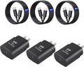 USB C Samsung Chargers Block, 3 Pack 25W Type C Charger Fast Chargers for Samsung Galaxy S25/S25+/S25 Ultra/S24/S24+/S24 Ultra/S23/S23+/S23 Ultra/S22/S22+/S22 Ultra/S21/S22+/S21