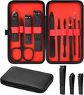 Manicure Set Gifts for Men Fathers Day Dad Gifts Professional Stainless Steel Nail Clipper Kit for Dad Him Husband Brother Boyfriend Teen Boys for Birthday Christmas Stocking Stuffers Anniversary