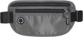 Slim RFID Blocking Money Belt for Travel - Anti-Theft Hidden Passport Holder Waist Wallet with Secure Pouch for Cash, Credit Cards & Phone Safe (Grey)